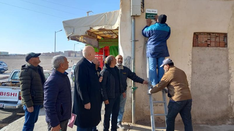 حديث الصورة : رئيس جماعة وجدة وخدمات من ” الجيل الجديد “