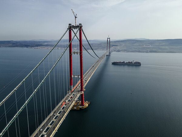 تركيا.. افتتاح أطول جسر معلق في العالم