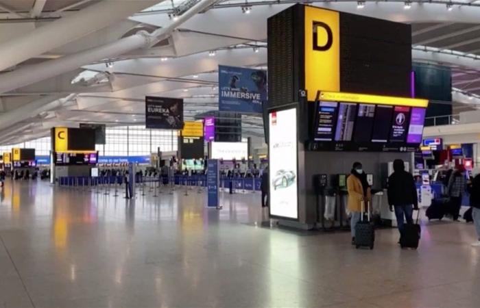 إلغاء جميع الرحلات الجوية من مطارات المملكة المتحدة
