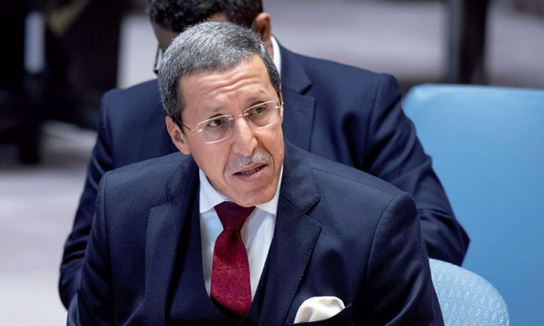 هلال يفضح سكيزوفرينيا السفير الجزائري بشأن مبدأ تقرير المصير