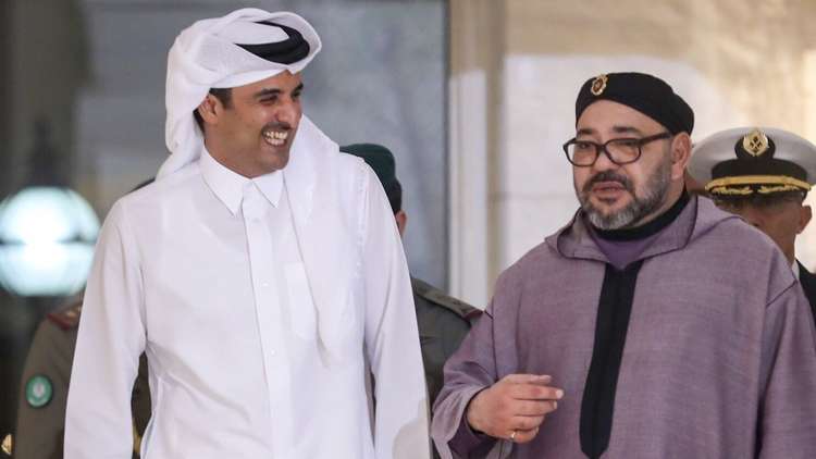 الملك محمد السادس يهنئ أمير دولة قطر بمناسبة ذكرى توليه الحكم