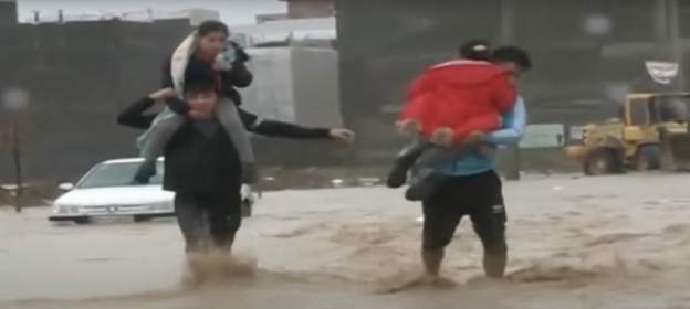 مقتل 15 شخصا على الأقل في إيران نتيجة الأمطار الغزيرة والسيول