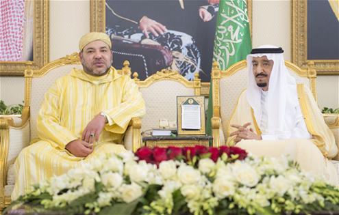 الملك محمد السادس يهنئ خادم الحرمين الشريفين بمناسبة الذكرى الثامنة لبيعته
