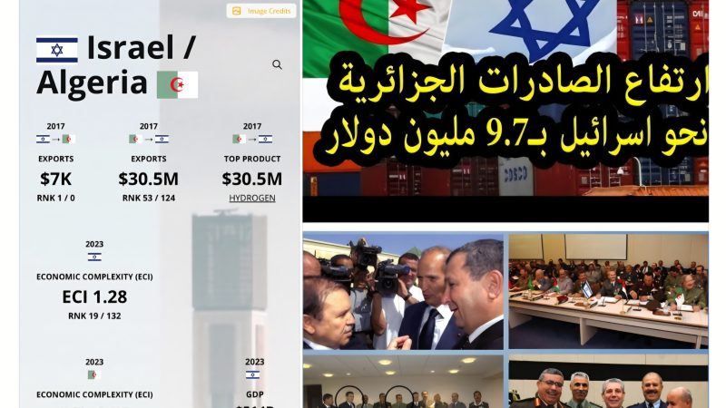 التعاون الجزائري الإسرائيلي رغم الإنكار الرسمي: تناقض صارخ بين الخطاب والممارسة