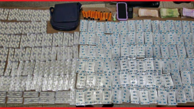 وجدة : توقيف شخص وسيدة و بحوزتهما 2518 قرصا طبيا مخدرا