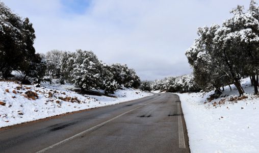 زخات رعدية محليا قوية مصحوبة بتساقط البرد وبهبات رياح، وتساقطات ثلجية وطقس بارد بعدد من مناطق المملكة