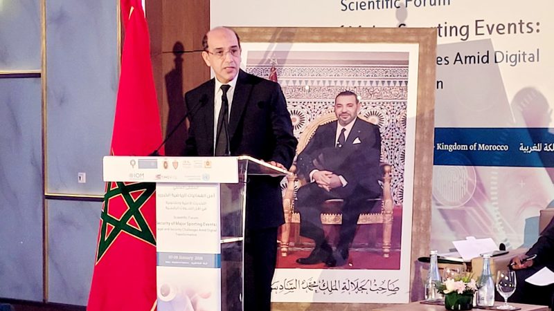  البلاوي يبرز دور النيابة العامة في أمن التظاهرات الرياضية الكبرى