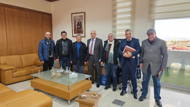 لهذه الأسباب استقبل والي جهة الشرق نقابة الاتحاد بوجدة