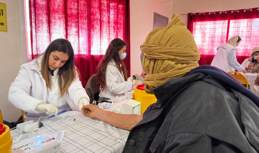 إقليم جرادة/ عملية “رعاية”: أزيد من 600 مستفيد من خدمات قافلة طبية متعددة التخصصات بالوسط القروي