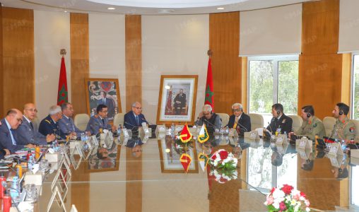 لوديي يستقبل وزير الدفاع الفيدرالي بجمهورية باكستان