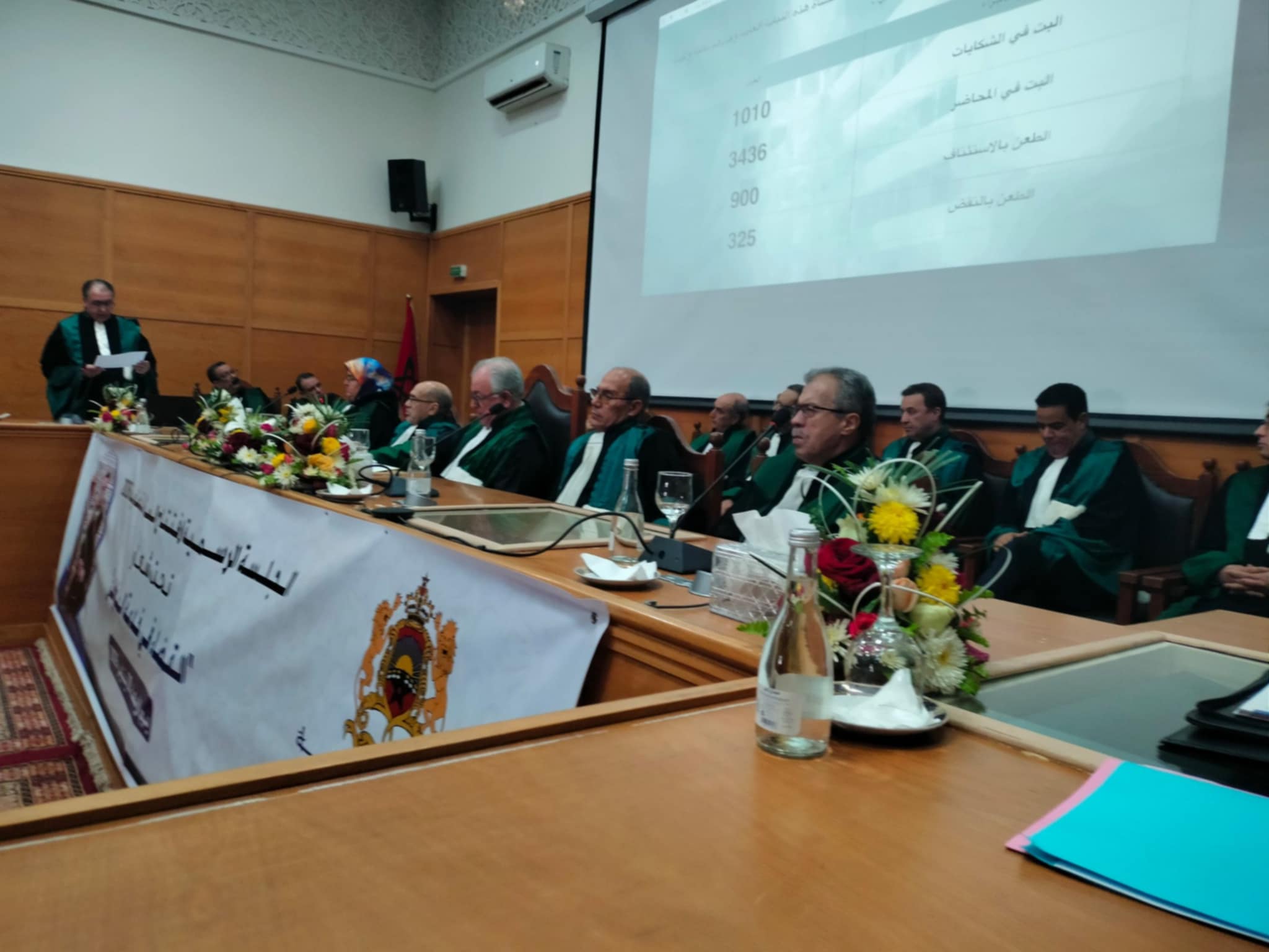 عدد القضايا المحكوم فيها بالدائرة القضائية بوجدة  بلغ 124 ألفا و 63 قضية خلال سنة 2025