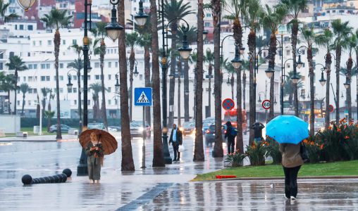 أمطار قوية ورياح عاصفية  بعدد من مناطق المملكة
