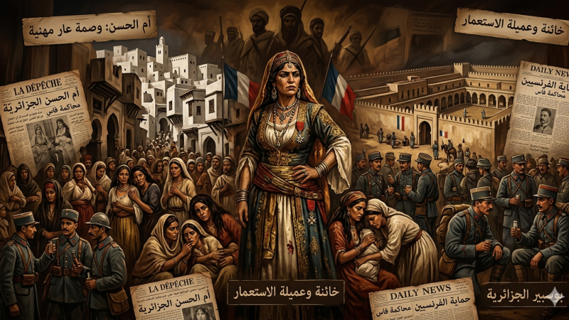 قصة “أم الحسن” البوسبيرية الجزائرية “محترفة الدعارة” قوادة جيش من العاهرات لجنود فرنسا، وصمة عار مهنية في تاريخ الجزائر، خائنة وعميلة الإستعمار الفرنسي
