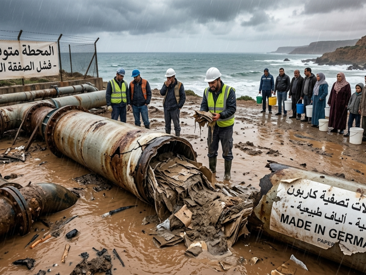 فضائح الجزائر، مشاريع محطات التحلية الفاشلة: صفقات فاسدة، وبدل حل معضلة العطش، زادوهم مياه ممزوجة بالأتربة والطمي الطيني الذي جرفته السيول إلى البحر