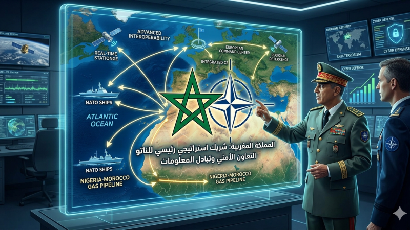 الحلف الاطلسي: المغرب يرتقي إلى مرتبة “شريك استراتيجي رئيسي متقدم” بامتيازات عملياتية واستثنائي وفاعل محوري في صياغة النظام الجيوسياسي بالمنطقة