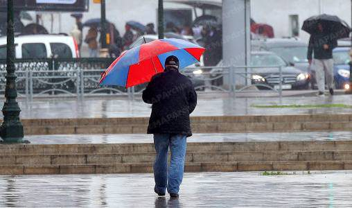 زخات رعدية مع تساقط البرد وتساقطات ثلجية ورياح عاصفية بعدد من مناطق المملكة