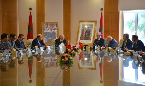 لوديي يستقبل الوزير المنتدب لدى رئيس الوزراء المكلف بالتنسيق بين المصالح الخاصة ببولونيا