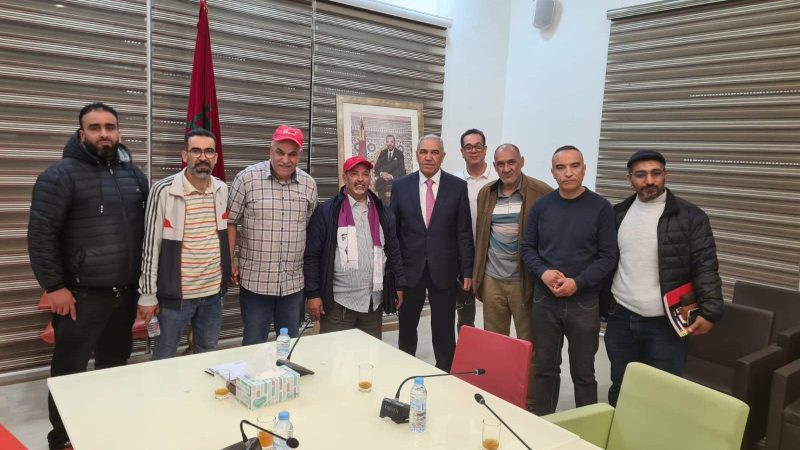 لهذه الأسباب استقبل والي جهة الشرق مهنيو سيارات الأجرة الصغيرة بوجدة