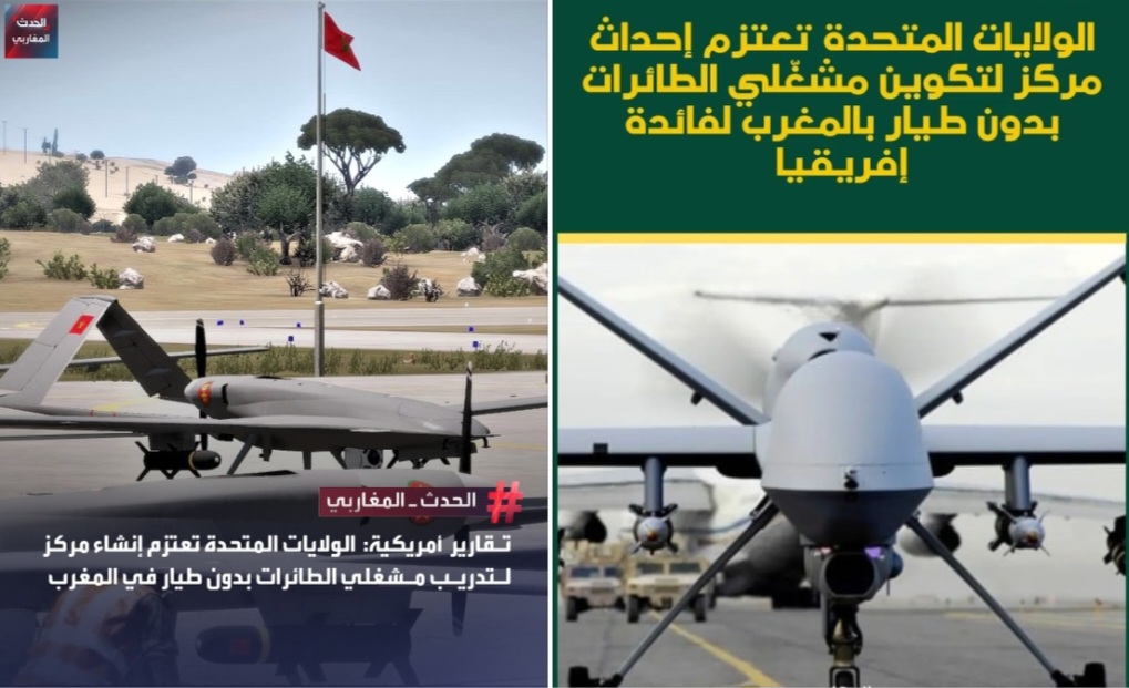 تستعد الولايات المتحدة الأمريكية لتأسيس مركز إقليمي لتدريب القوات الإفريقية على استخدام الطائرات المسيرة في المغرب الذي دخل “حروب الأزرار” لتأمين سيادته وفرض احترامه