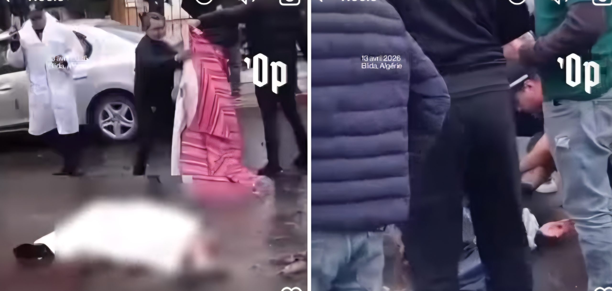 انتحاريان يفجران حزاميهما الناسفين في وسط مدينة البليدة، جنوب الجزائر العاصمة خلال زيارة البابا ليون الرابع عشر