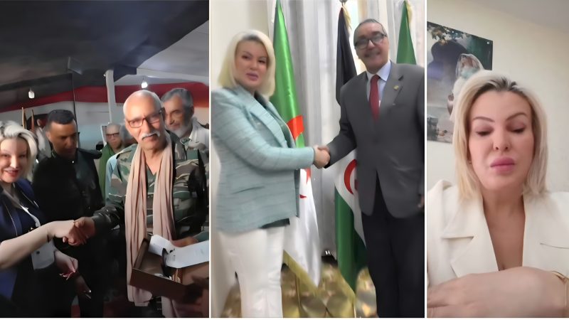 قنبلة تفجر سيادة الجزائر: إبراهيم غالي زعيم البوليساريو يحتجز ويهين ويطرد محامية جزائرية رئيسة جمعية حقوقية من دولته جمهورية تندوف