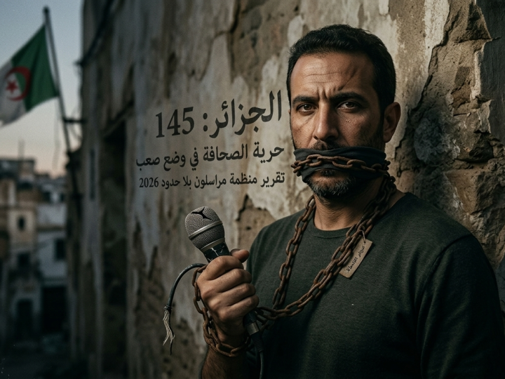 مؤشر حرية الصحافة العالمي لعام 2026: الجزائر في المنطقة الحمراء تحتل المرتبة 145 من أصل 180 دولة، تقرير أسود حيث  تعيش الصحافة وضعا صعبا وخطيرا
