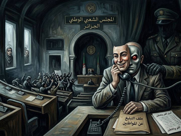 صدق أو لا تصدق، يحدث هذا في الجزائر: نائب برلماني يشتغل مخبرا للنظام العسكري، يراقب منشورات مواطنيه على فيسبوك ويشي بمن ينتقد الأوضاع الإجتماعية