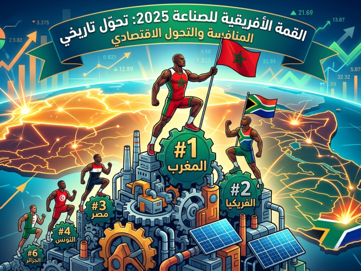 صعود المغرب إلى صدارة مؤشر التصنيع الأفريقي واضعا حدا لهيمنة جنوب أفريقيا التي استمرت لقرابة عقد ونصف، يصيب نظام الجزائر بهيستيرسيا وسعار كلبي