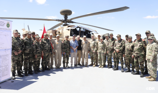 حفل تسلم الدفعة الثانية من مروحيات قتالية من طراز “أباتشي AH-64E”