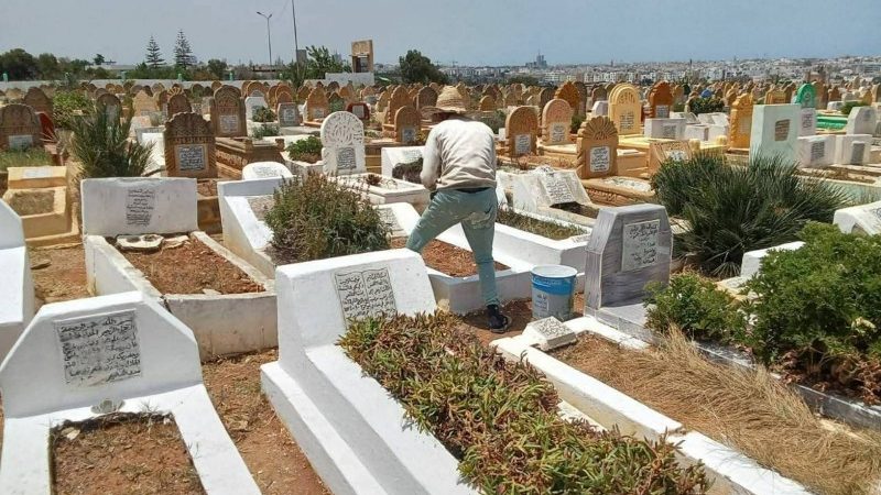جماعة وجدة تستعد لدفن موتى المدينة في مقبرة نموذجية