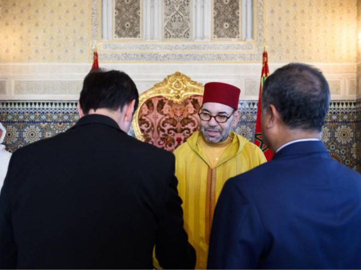 جلالة الملك يستقبل بالرباط عددا من السفراء الأجانب
