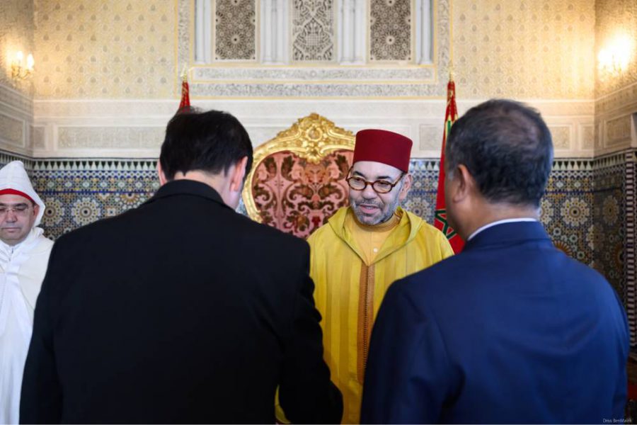 جلالة الملك يستقبل بالرباط عددا من السفراء الأجانب
