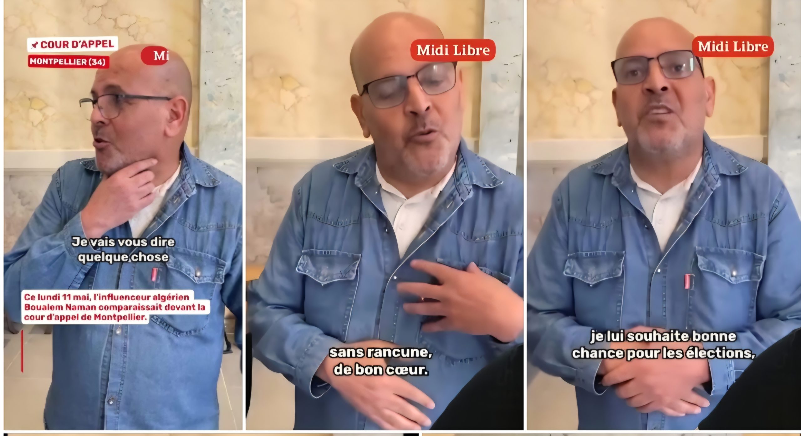 المؤثر الجزائري صاحب شعار “ڭولو لفرنسا مناش مراركة” يبكي ويتوسل: “ضيعت كل شيء، عملي وحياتي”، معاتبا وزير الداخلية الفرنسي السابق “لماذا كل هذا التحامل علي”