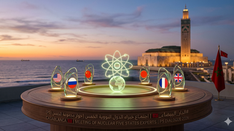 المغرب يحتضن اجتماعا سريا بالغ الأهمية لخبراء من الدول الخمس الدائمة العضوية المعترف بها في إطار معاهدة عدم انتشار الأسلحة النووية
