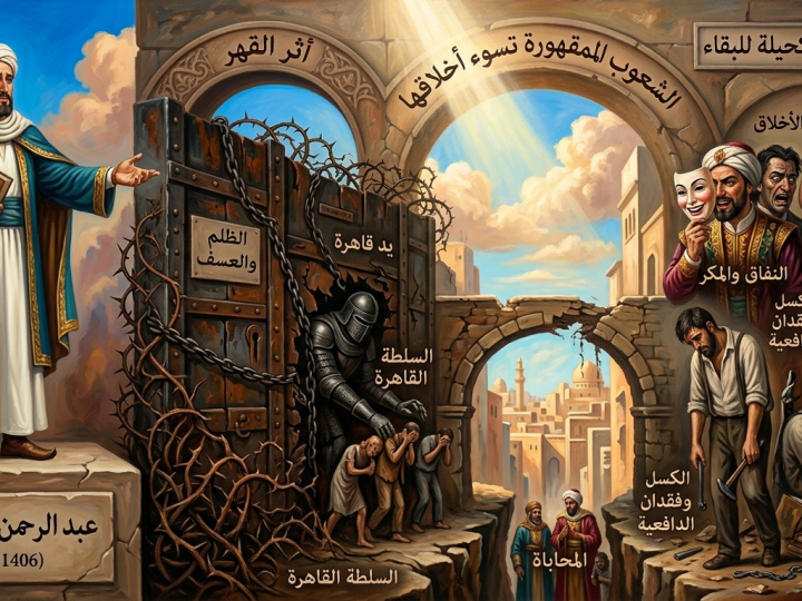 “الشعوب المقهورة تسوء أخلاقها”: تعكس بدقة متناهية نظرية خلدونية متكاملة حول أثر الاستبداد والظلم على البنية النفسية والأخلاقية للمجتمعات، الجزائر نموذجا