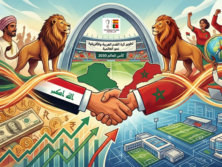بهدف ترقية كرة القدم العراقية، برنامج عراقي يدعو رسميا “لقجع” رئيس الجامعة ومنتخب المغرب لزيارة العراق للاحتفاء بأسود الأطلس وتوقيع اتفاقية “توأمة” الاتحادين المغربي والعراقي