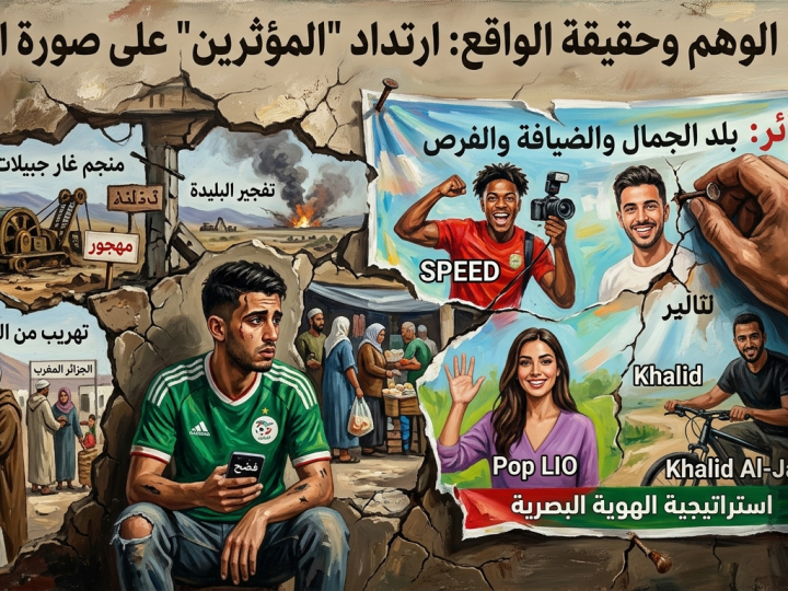 الجزائر: حماقات النظام العسكري وفشل ذريع في دعوة المؤثرين لتجميل صورة الجزائر وتسويقها، فتحولت إلى تشويهها ونشر غسيلها وفضح سياسة عسكرها