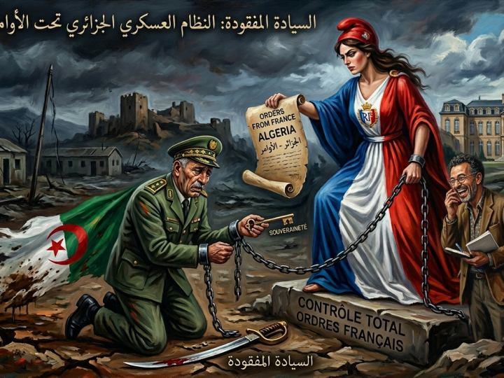 المغرب دولة مؤسسات تضمن سيادته الكاملة بتطبيق أحكام قوانين عدالته، مقابل دولة حظيرة بدون سيادة ينفذ نظامها أوامر أسياده الأوروبين، خاضعا خانعا مذموما مدحورا