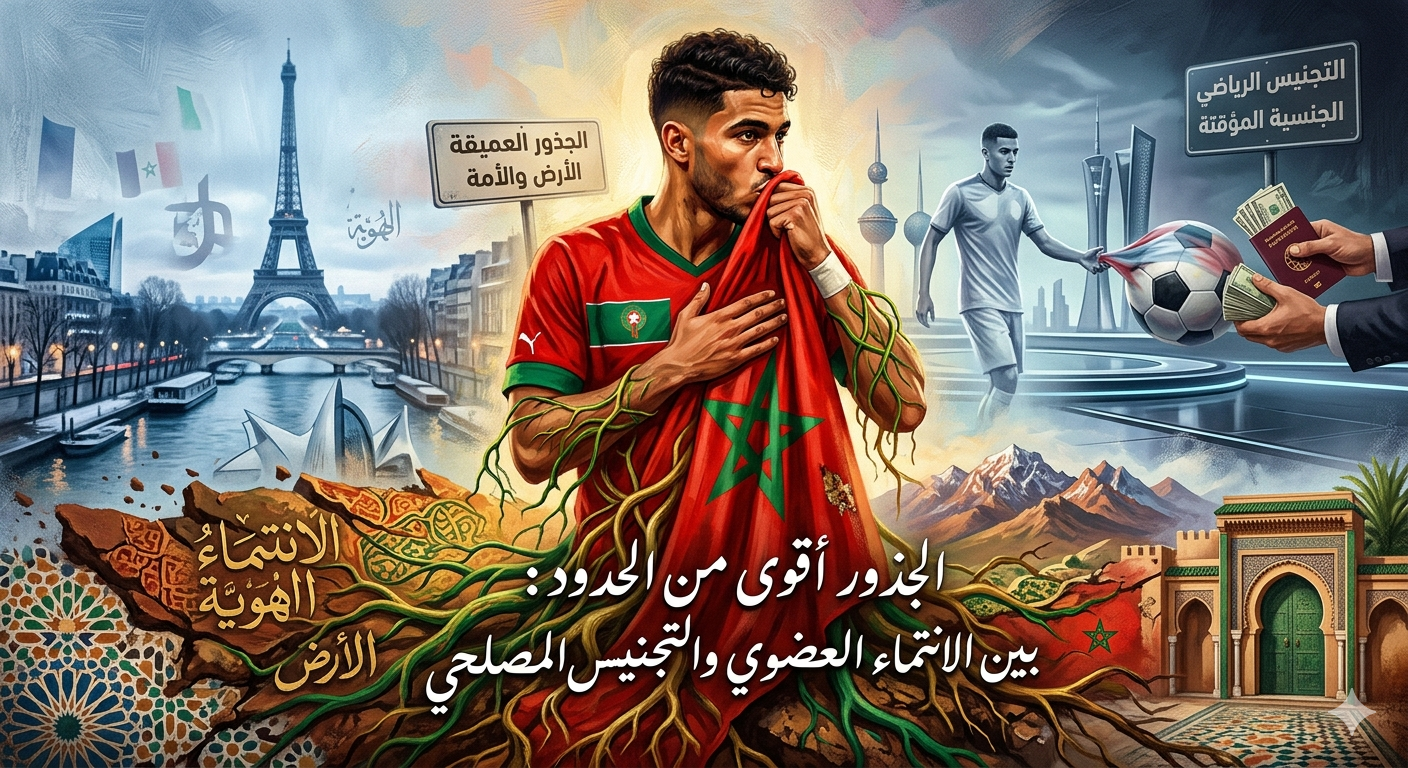دول بلا رجال تهاجم مغرب الأبطال لإنجازاته الرياضية العالمية، حسدا وحقدا وغيرة: بين النموذج الهُوِيَّتي والثقافي المغربي، ونموذج التجنيس الوظيفي وكراء الأبطال الأجانب