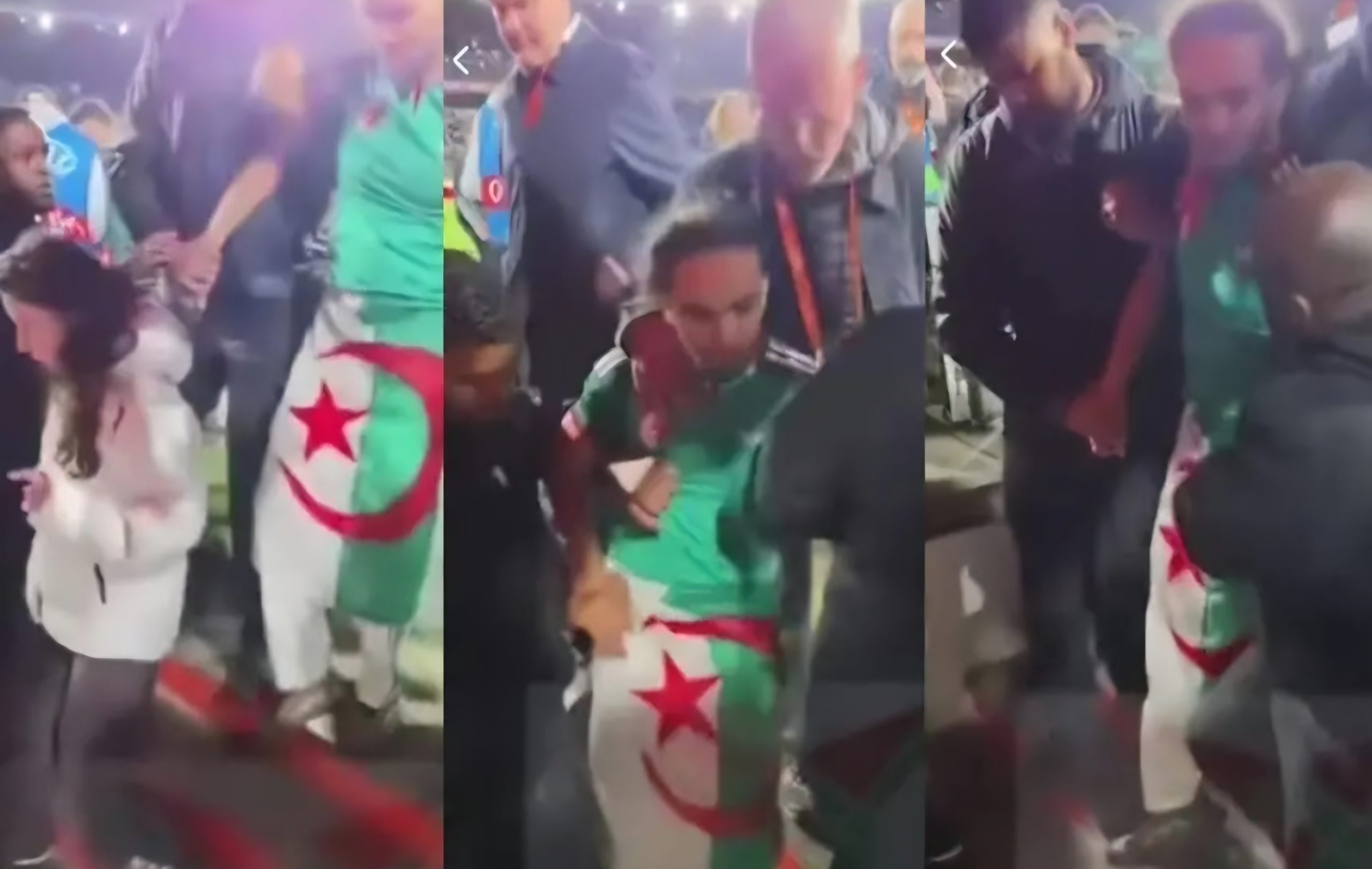 اعتقال بوال جزائري في ملعب نيوجيرسي بأمريكا، على نفس خُطا البوال الجزائري في ملعب الرباط: هل تبحث الجماهير الجزائرية عن الشهرة بالتبول الحيواني في ملاعب العالم؟