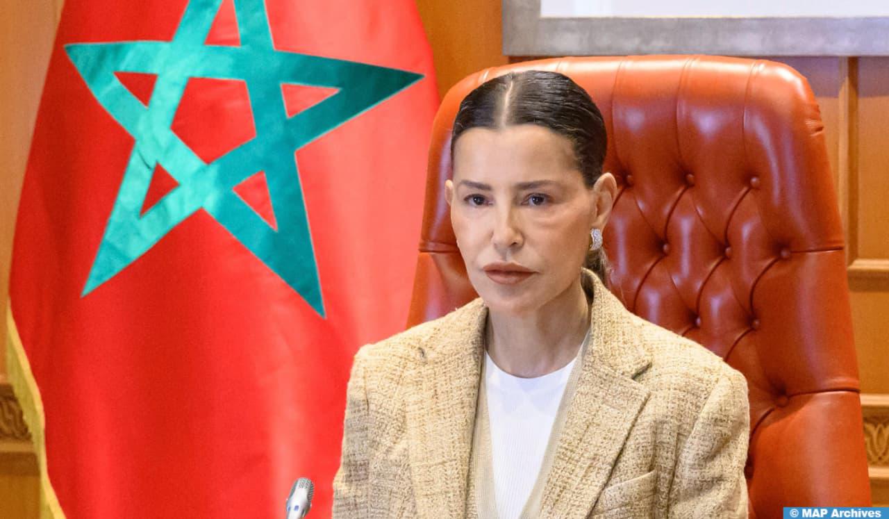 صاحبة السمو الملكي الأميرة للا مريم تمثل الملك محمد السادس في مراسم جنازة برناديت شيراك