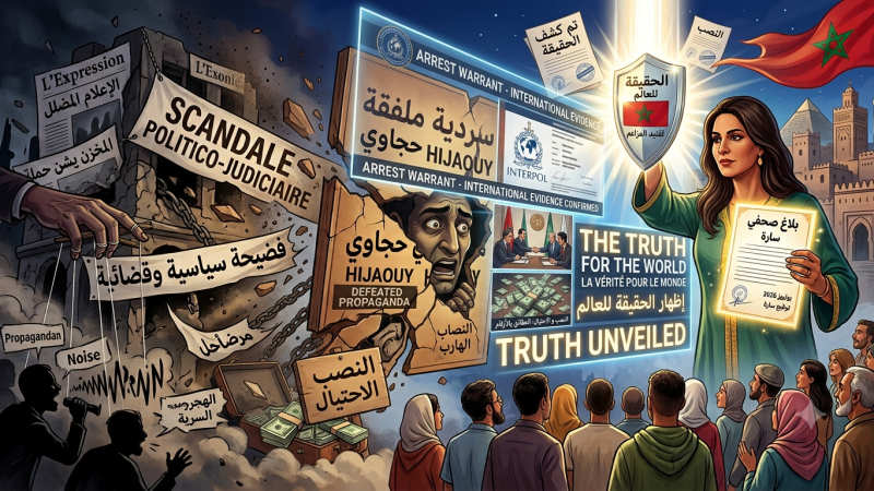 فضيحة L’Expression وصناعة الوهم الإعلامي: عندما تنطق الحقيقة بلسان العائلة…الزوجة السابقة تسقط أوراق الخائن حجاوي ومحامييه الفرنسيين والإعلام الجزائري