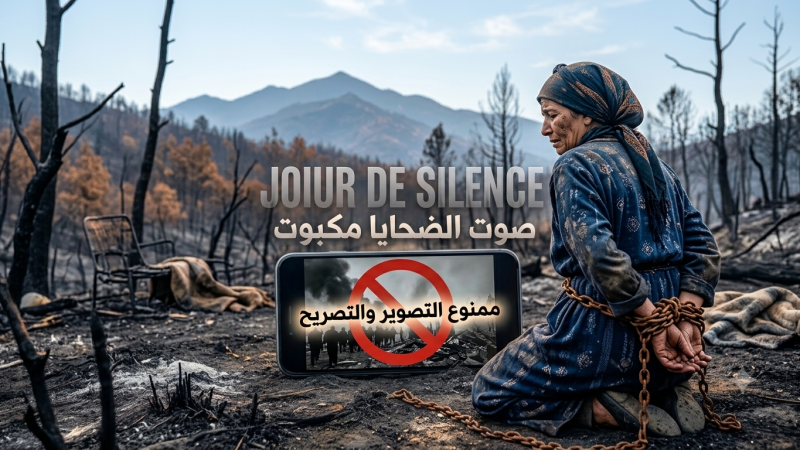 الْجَزَائِرُ تُجَرِّمُ نَشْرَ أَوْ تَوْثِيقَ ضَحَايَا الْحَرَائِقِ: حِمَايَةٌ لِكَرَامَةِ الضَّحَايَا أَمْ تَكْمِيمٌ لِلْأَفْوَاهِ وَإِخْفَاءٌ لِلْحَقَائِقِ؟ أَوْ عِنْدَمَا يُمْنَعُ الْمُوَاطِنُ الْجَزَائِرِيُّ الْمَكْلُومُ مِنْ نَعْيِ ضَحَايَاهُ