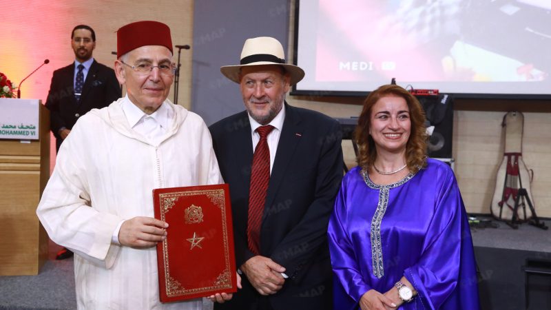 الطائفة اليهودية المغربية بجهة مراكش -آسفي تحتفي بعيد العرش المجيد