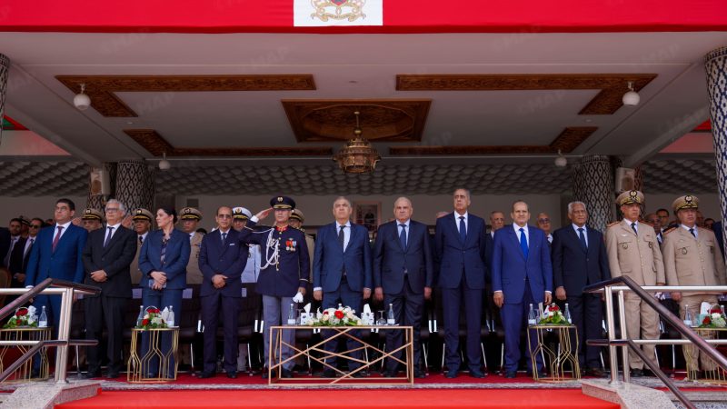 وزير الداخلية يترأس بالقنيطرة حفل تخرج الفوج الـ 61 للسلك العادي لرجال السلطة والفوج الـ 11 لمفتشي الإدارة الترابية