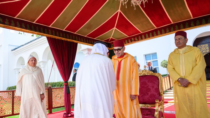 جلالة الملك يترأس بالمضيق حفل استقبال بمناسبة عيد العرش المجيد