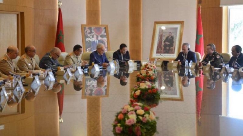 تنفيذا للتعليمات السامية لجلالة الملك، بوريطة ولوديي يستقبلان بالرباط الممثل السامي لمجلس السلام في غزة
