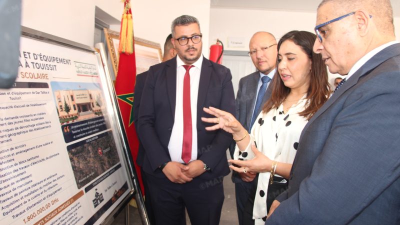 إقليم جرادة.. إطلاق وتدشين مشاريع تنموية لتعزيز البنيات التحتية الأساسية