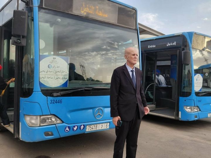 جماعة وجدة : رسميا انطلاق 40 حافلة جديدة كمرحلة اولى