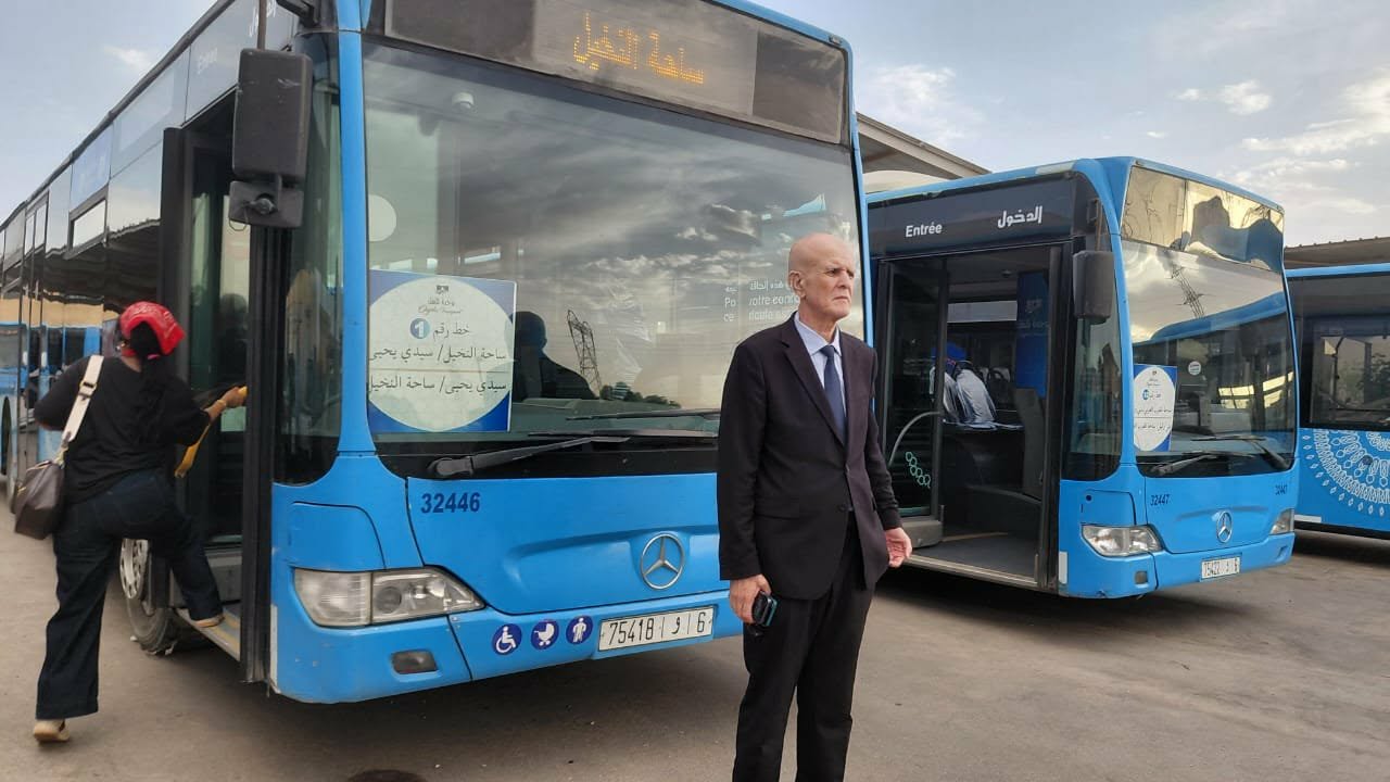 جماعة وجدة : رسميا انطلاق 40 حافلة جديدة كمرحلة اولى